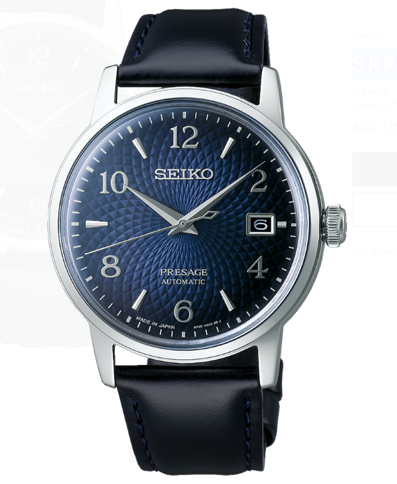 Seiko Presage Cocktail Time SRPE43 Replica Watch